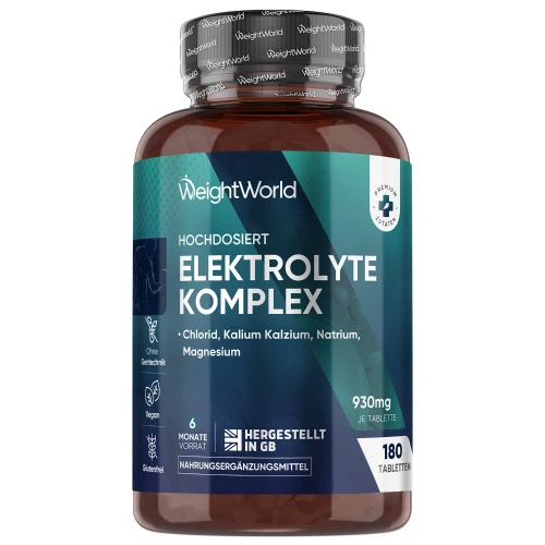 Elektrolyt Tabletten  Mineralstoffe für den Körper  180 Tabletten für 6 Monate  Online bestellen
