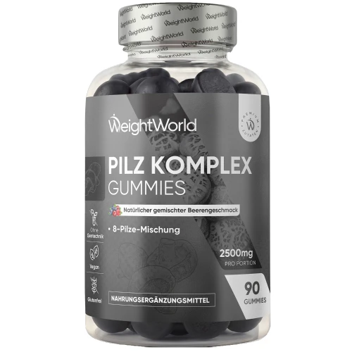 Pilz Komplex Gummibärchen Tägliche Routine WeightWorld