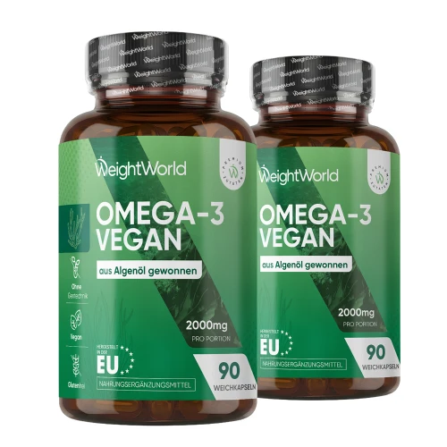 Vegane Omega 3 Kapseln 2er Pack online kaufen